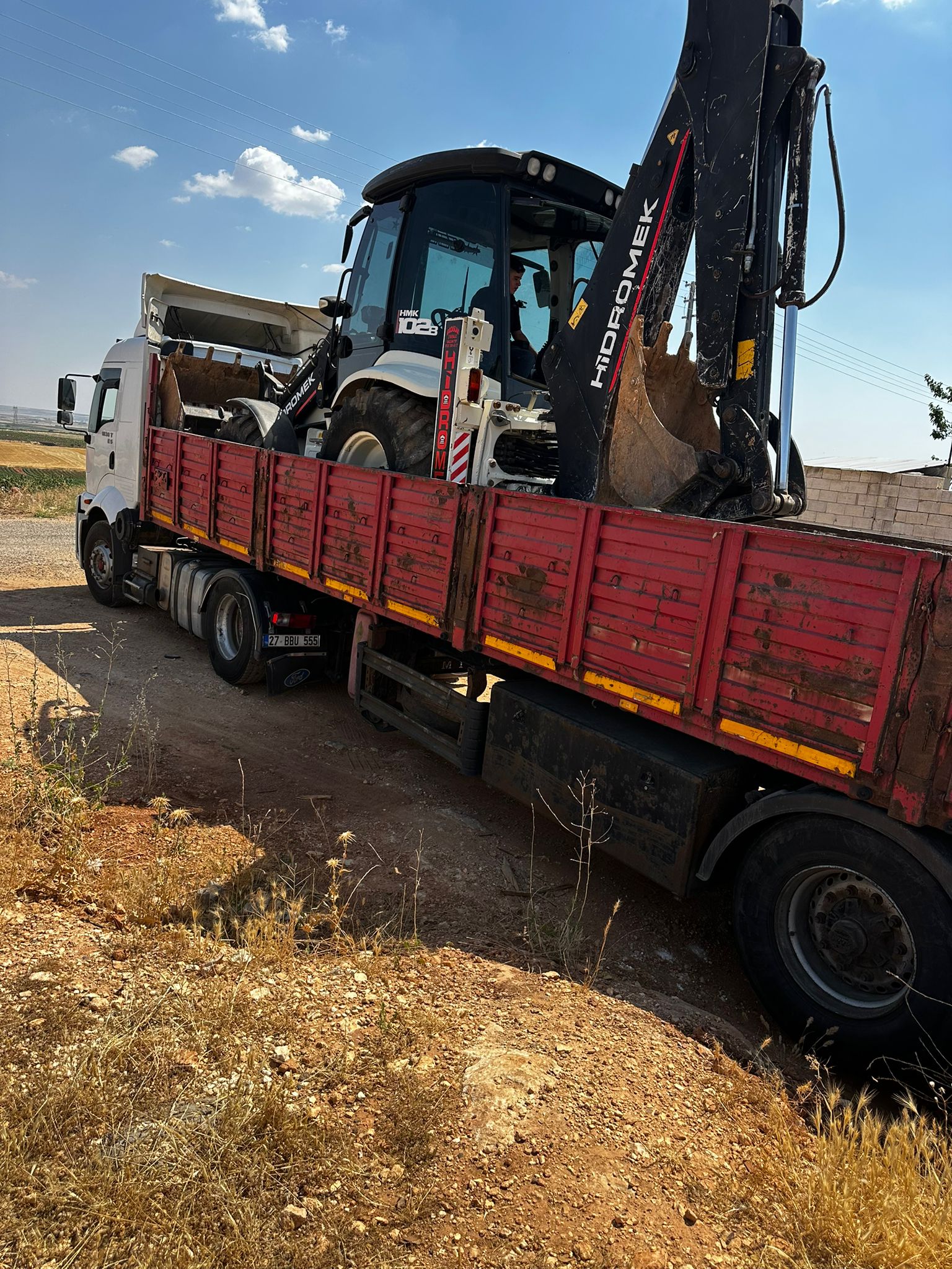 Kepçe-Dozer Ekibi Sahada